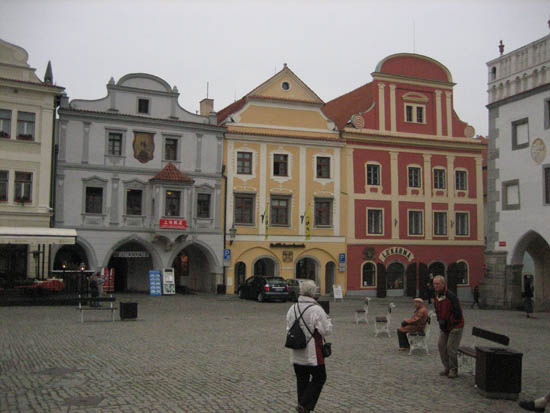 Krumlov square 1