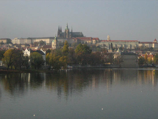 Prague castle morning